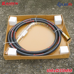 DÂY ĐẦM RUNG PHI 50-4M CHẠY ĐIỆN KAIZEN KZ50-4M CÓ 4 LỚP THÉP BÊN TRONG CÓ LÒ XO CHỐNG GÃY