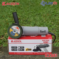 Máy Mài Góc KAIZEN KZ881 800W 100mm Công Tắc Đuôi 11000rpm