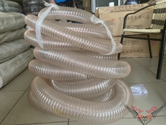 ỐNG HÚT BỤI PU LÕI THÉP MẠ ĐỒNG PHI 25 ĐẾN PHI 150