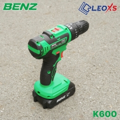 Máy Khoan Pin 21V Benz K600 3 Chức Năng Khoan Búa Bắt Vít 2 Pin 5 Cell Khoan Tường Sắt Gỗ