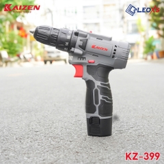 MÁY KHOAN PIN ĐẦU 10MM 28 N.M 2 CHỨC NĂNG 12V KAIZEN KZ-399 1350V/P