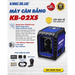 MÁY CÂN BẰNG 2 TIA XANH KING BLUE KB-02XS LASER OSRAM BÓNG KÉP