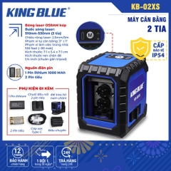 MÁY CÂN BẰNG 2 TIA XANH KING BLUE KB-02XS LASER OSRAM BÓNG KÉP