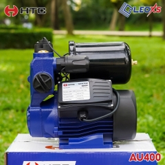 Điện Máy Minh Thành HD - Máy Bơm Tăng Áp 400w - 220v  Hút Sâu 8m Cột Áp 31m Hút Xả 34/34 Lưu Lượng 37 l/min Cánh Đồng Cốt Inox Thương Hiệu HTC Dây Đồng Bảo Hành 12 Tháng
