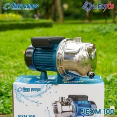 Điện Máy Minh Thành HD - Máy Bơm Nước JEXM100 750w - 220v  Hút Sâu 9m Cột Áp 35m Hút Xả 34/34 Lưu Lượng 70 l/min Cánh Inox Cốt Inox Thương Hiệu NAVY Dây Đồng Bảo Hành 12 Tháng