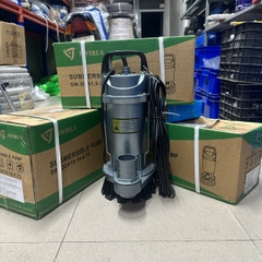 MÁY BƠM CHÌM 750W BƠM THẢ TÕM NƯỚC SẠCH SWIRLS SW.QDX10-16-0.75 ỐNG XẢ 50 LƯU LƯỢNG 167 L/PHÚT MAX 16M BƠM NƯỚC GIẾNG AO HỒ DÂN DỤNG GIA ĐÌNH