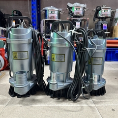 MÁY BƠM CHÌM 370W BƠM THẢ TÕM NƯỚC SẠCH SWIRLS SW.QDX1.5-17-0.37 ỐNG XẢ 25 LƯU LƯỢNG 25 L/PHÚT MAX 17M BƠM NƯỚC GIẾNG AO HỒ DÂN DỤNG GIA ĐÌNH