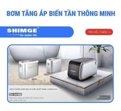 Bơm tăng áp biến tần thông minh Shimge CA200 | 0.2 kW / 220V