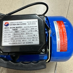 MÁY BƠM NƯỚC LY TÂM SHINING SHP-750CE HÚT XẢ 38/38 LƯU LƯỢNG 226L/MIN CÁNH PPO CỐT HỢP KIM BƠM TƯỚI VƯỜN