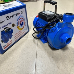 MÁY BƠM NƯỚC LY TÂM SHINING SHP-370CE HÚT XẢ 25/25 LƯU LƯỢNG 100L/MIN CÁNH PPO CỐT HỢP KIM BƠM TƯỚI VƯỜN