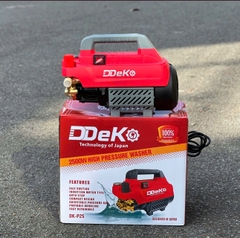 MÁY RỬA XE GIA ĐÌNH CÓ CHỈNH ÁP DDEKO DK-P25 2500W 120BAR 10L