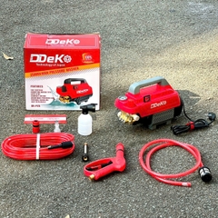 MÁY RỬA XE GIA ĐÌNH CÓ CHỈNH ÁP DDEKO DK-P25 2500W 120BAR 10L
