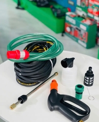 MÁY XỊT RỬA CAO ÁP KPTs KPT-3150 CÓ ÁT CHỐNG GIẬT CÓ CHỈNH ÁP 3150W 200BAR 12L