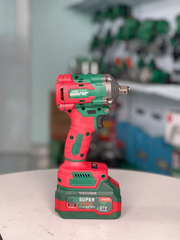 Máy Siết Bulong Pin 21V KPTs KPT-10450 Không Chổi Than 550Nm Chân Pin Phổ Thông Kèm 2 Pin 4.0AH Đầu Khẩu 2 Trong 1