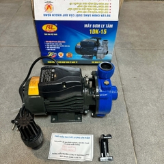 MÁY BƠM NƯỚC LY TÂM BẢO LONG 370W CÁ SẤU 1DK-15 HÚT XẢ 25/25 LƯU LƯỢNG 2 ĐẾN 6.5M3/H MAX 15M CÁNH PPO CỐT HỢP KIM BƠM TƯỚI TIÊU DÂN DỤNG