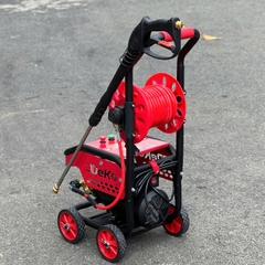 MÁY XỊT RỬA XE CAO ÁP CÓ CHỈNH ÁP CÓ ÁT CHỐNG GIẬT DDEKO DK-3400SQ 3400W 180BAR 12L