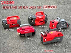 MÁY RỬA XE GIA ĐÌNH CÓ CHỈNH ÁP DDEKO DK-P2500 2500W 120BAR 10L