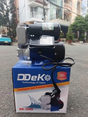 MÁY BƠM TĂNG ÁP TỰ ĐỘNG 300W DDEKO DK-300T BƠM ĐƯỢC NƯỚC NÓNG