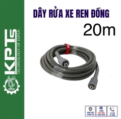 DÂY RỬA XE KPTs KPT-20MAX CAO ÁP REN ĐỒNG 22CM HÀNG CAO CẤP 20M