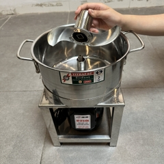 MÁY XAY KHÔ ĐA NĂNG 1300W XAY GIỀNG XẢ TỎI ỚT NỒI 24CM ĐÁY BẰNG KHUNG INOX – NỒI THÁO RỜI DAO THẢ 2 CÁNH