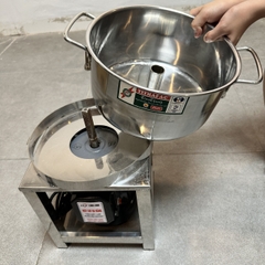 MÁY XAY KHÔ ĐA NĂNG 1300W XAY GIỀNG XẢ TỎI ỚT NỒI 24CM ĐÁY BẰNG KHUNG INOX – NỒI THÁO RỜI DAO THẢ 2 CÁNH