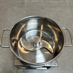 MÁY XAY KHÔ ĐA NĂNG 1300W XAY GIỀNG XẢ TỎI ỚT NỒI 24CM ĐÁY BẰNG KHUNG INOX – NỒI THÁO RỜI DAO THẢ 2 CÁNH