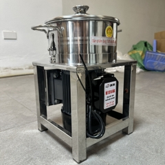 MÁY XAY KHÔ ĐA NĂNG 900W XAY GIỀNG XẢ TỎI ỚT NỒI 20CM ĐÁY BẰNG KHUNG INOX – NỒI THÁO RỜI DAO THẢ 2 CÁNH