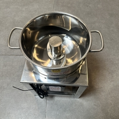 MÁY XAY KHÔ ĐA NĂNG 750W XAY GIỀNG XẢ TỎI ỚT NỒI 20CM ĐÁY BẰNG KHUNG INOX – NỒI THÁO RỜI DAO THẢ 2 CÁNH