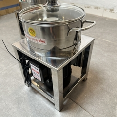 MÁY XAY KHÔ ĐA NĂNG 750W XAY GIỀNG XẢ TỎI ỚT NỒI 20CM ĐÁY BẰNG KHUNG INOX – NỒI THÁO RỜI DAO THẢ 2 CÁNH