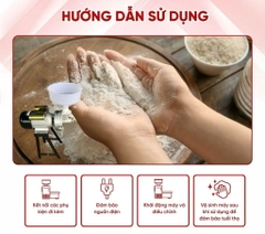 MÁY XAY BỘT GẠO NƯỚC ĐẦU NGHIỀN GANG MOTO 2.2KW LÕI HỢP KIM XAY GẠO ĐỖ NGÂM SIÊU MỊN