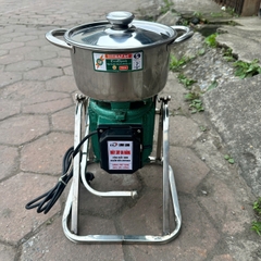 Máy Xay Thịt Đa Năng 900W INOX Nồi 18CM Dao 2 Cánh Kèm Dao Đánh Ruốc Xay Thịt Cá Cua Rau Củ