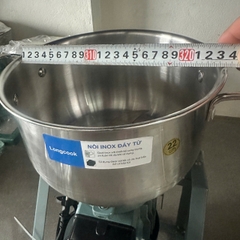 LƯỠI DAO XAY THỊT 3 CÁNH INOX 304 DÀNH CHO NỒI 22CM ĐÁY BẦU LOẠI DÀY ĐẸP CÓ THỂ THÁO RA MÀI DŨA