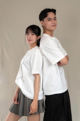 AMOUR T-SHIRT, Áo Phông YMY In Hình, Chất Liệu Cotton 100%, Phong Cách Basic