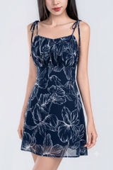 ROSALIE DRESS- Váy 2 Dây In Hoa YMY Chất Liệu Vải Voan (Y06OPS03)