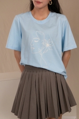 BLOOM T-SHIRT- Áo Phông YMY Họa Tiết Chất Liệu Cotton 100% Phong Cách Basic
