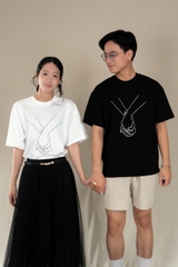 EMBRACE T-SHIRT Áo Phông YMY Chất Liệu Cotton 100%, Phong Cách Basic