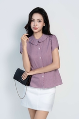 Áo Sơ Mi Cổ Lệch ( Y05BLS07)