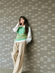 HELEN PANTS- Quần Ống Suông YMY Chất Liệu Cotton 100% Phong Cách Thanh Lịch, Tối Giản