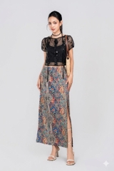 AURRELA BLOUSE- Áo Sơ Mi Cổ Thuyền YMY Phong Cách Hiện Đại (Y06BLS01)