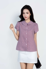 Áo Sơ Mi Cổ Lệch ( Y05BLS07)