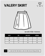 VALERY SKIRT- Chân Váy Túi Hộp YMY Chất Liệu Nylon Nhập Khẩu Phong Cách Năng Động, Cá Tính (Y06SKS01)
