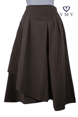 ETHEREAL SKIRT - Chân Váy Vạt Chéo Chất Liệu Polyester Nhập Khẩu Nhẹ Nhàng, Mềm Mịn Phong Cách Cá tính, Basic (Y26SK01)