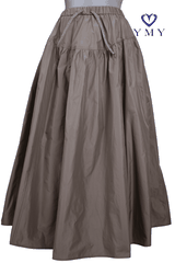AMANDA SKIRT - Chân Váy Dài YMY Chất Liệu Polyester Cạp Chun Nhẹ Nhàng, Trơn Mịn(Y26SK02)
