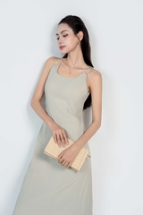 ALINA DRESS- Váy Liền 2 Dây YMY Chất Liệu Spandex Nhập Khẩu Phong Cách Hiện Đại ( Y05OPS08)