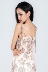 ROSALIE DRESS- Váy 2 Dây In Hoa YMY Chất Liệu Vải Voan (Y06OPS03)