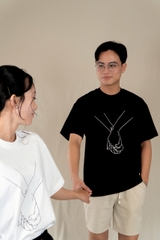 EMBRACE T-SHIRT Áo Phông YMY Chất Liệu Cotton 100%, Phong Cách Basic