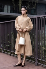 STELLA TOP - Áo Khoác Gió Dây Rút Chất Liệu Polyester Nhập Khẩu Phong Cách Năng Động, Cá Tính (Y26JK01)