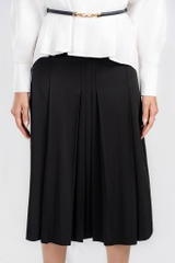 PAULINE SKIRT- Chân Váy Rập Ly YMY Chất Liệu Polyester/ Cotton Spandex Phong Cách Thanh Lịch (Y06SKS02)