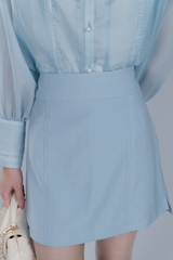 Maris Skirt- Chân Váy A Ngắn YMY, Chất Liệu Linen Phong Cách Thanh Lịch, Nữ Tính (Y06SKS07)