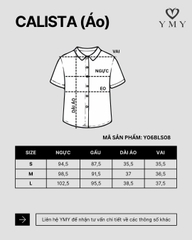 CALISTA SET- Set Áo Dây, Chân váy Ngắn YMY Chất Liệu Boi Thêu Phong Cách Trẻ Trung, Nữ Tính (Y06BLS08)